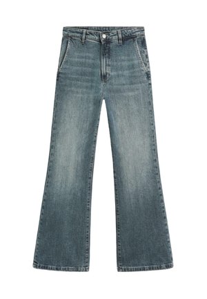 MID-RISE BELL BOTTOM - Flared Jeans - blue