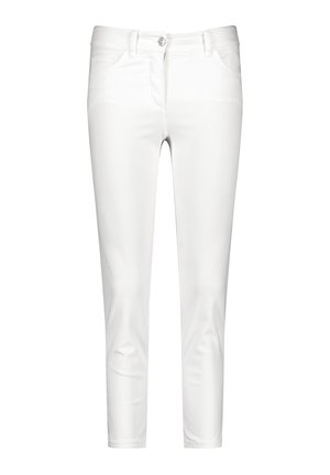VERKÜRZT  BEST4ME - Jeans slim fit - weiß weiß