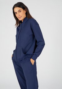 Damart CLIMATYL - Felpa con zip - marine