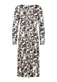 Taifun MIT SEITLICHEM RAFF-DETAIL - Freizeitkleid - offwhite gemustert