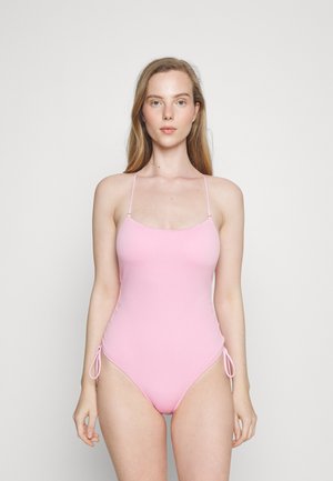Seafolly SEA DIVE SCOOP NECK DRAWSTRING SIDE - Μαγιό - parfait pink