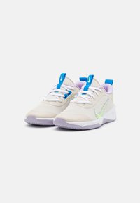 Nike Performance OMNI MULTI-COURT - Edzőcipő - light orewood brown/barely volt/lilac bloom/light photo blue
