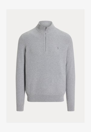 Polo Ralph Lauren PERFORMANCE COTTON BLEND SWEATER - Jersey de punto - andover heather