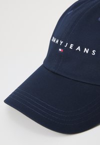 Tommy Jeans LINEAR LOGO 6 PANEL UNISEX - Cap - dark night navy