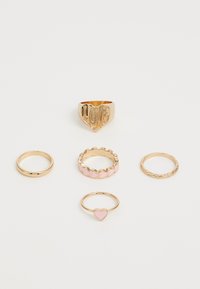 5 PACK - Ring - gold-coloured