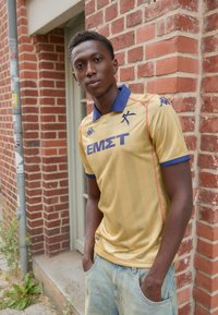 Kappa Gara KOMBAT 2024 THIRD KALLITHEA - Maillot de foot - yellow gold rich/blue