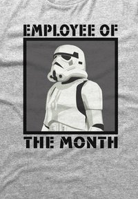 Henry Tiger STAR WARS EMPLOYEE OF THE MONTH - Camiseta estampada - heather grey