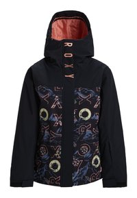 GALAXY JACKET - Laskettelutakki - dark blue green