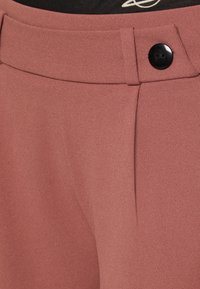 JDY JDYGEGGO LIFE  NEW LONG NOOS - Hlače - rose brown/black
