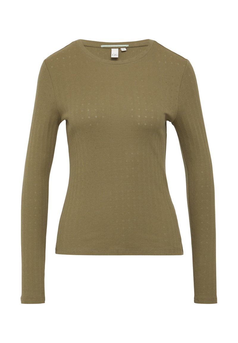 QS Longsleeve donkergroen QS Longsleeve donkergroen