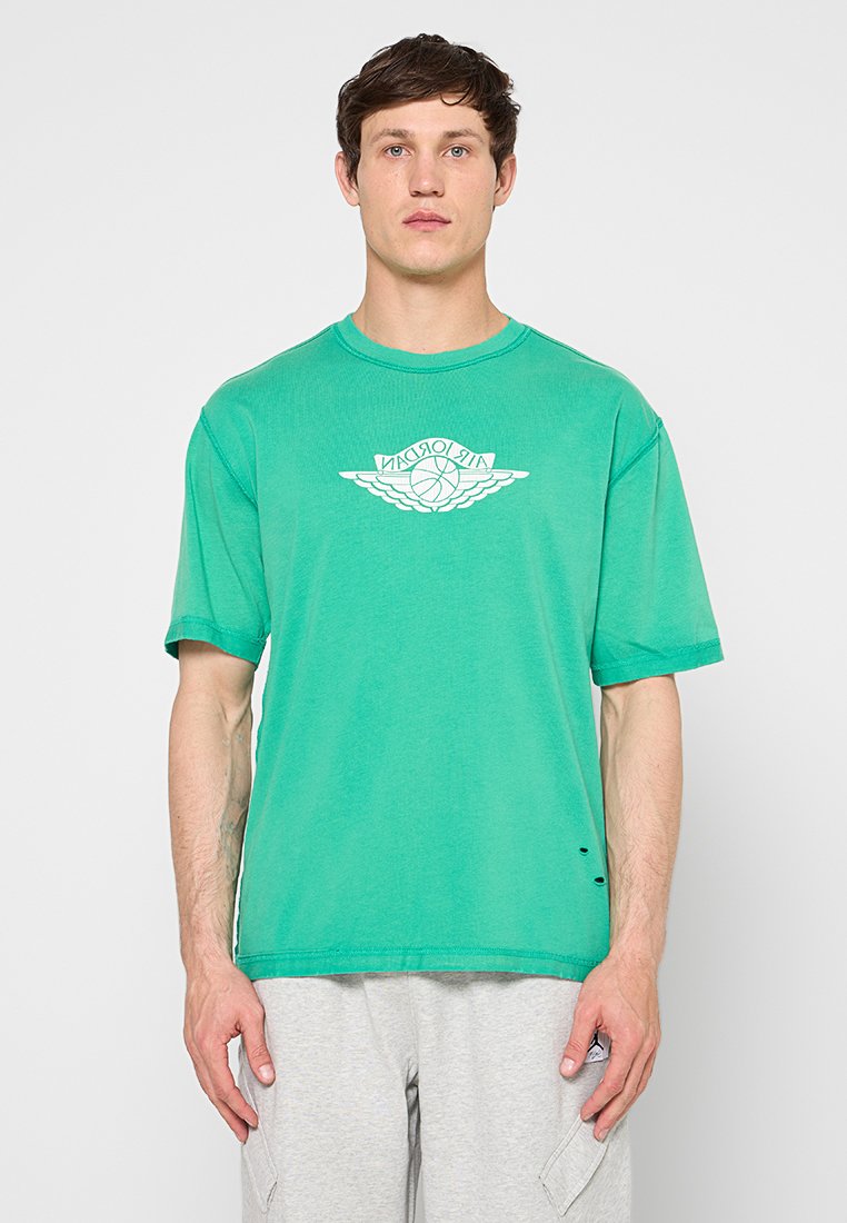 Jordan T-shirt print groen