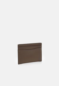 COACH ESSENTIAL CARD CASE - Piniginė - dark stone