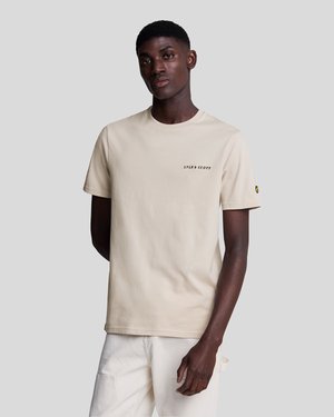 EMBROIDERED - T-shirt med print - cove/dark navy