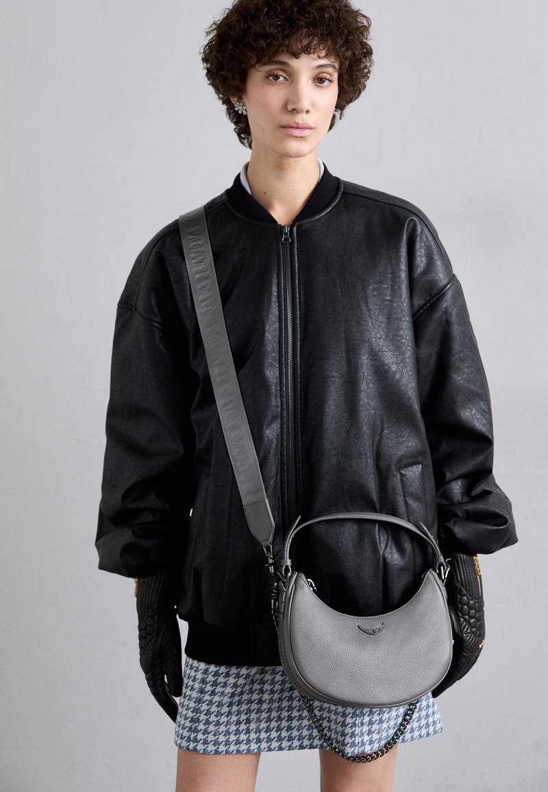 Zadig & Voltaire MOONROCK GRAINED  - Handbag - grey