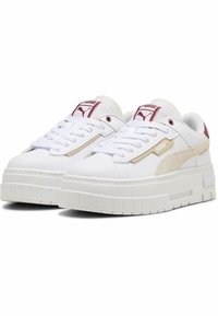 Puma MAYZE CRASHED  - Sneakers basse - white sugared almond