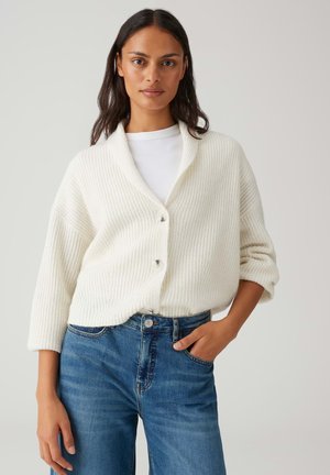 WITH SHAWL COLLAR - Cardigan - light cotton