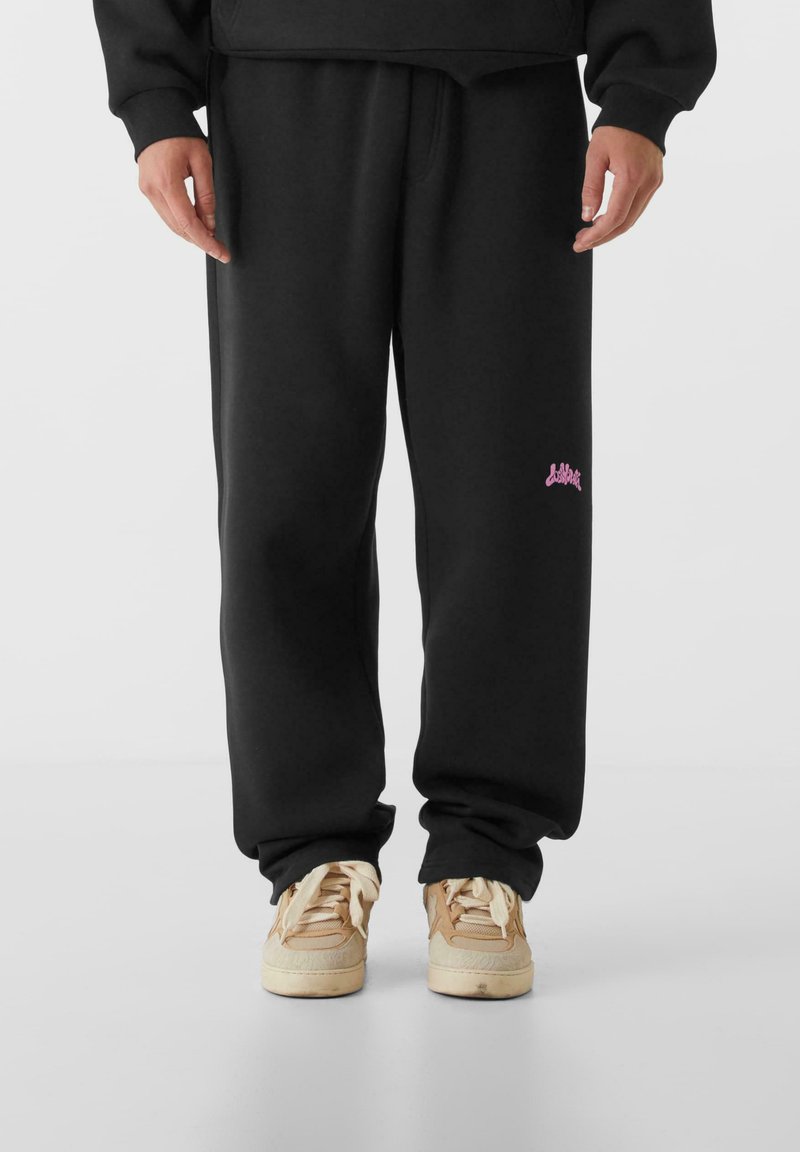 Lost Youth CORE COMFORT - Spodnji deli trenirk - black