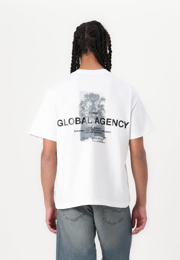 JCOHORIZON PHOTO BACK TEE CREW NECK - Print T-shirt