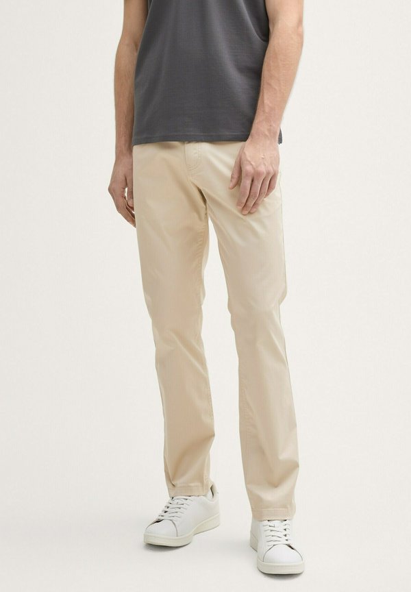 Stoffhose - light cashew beige