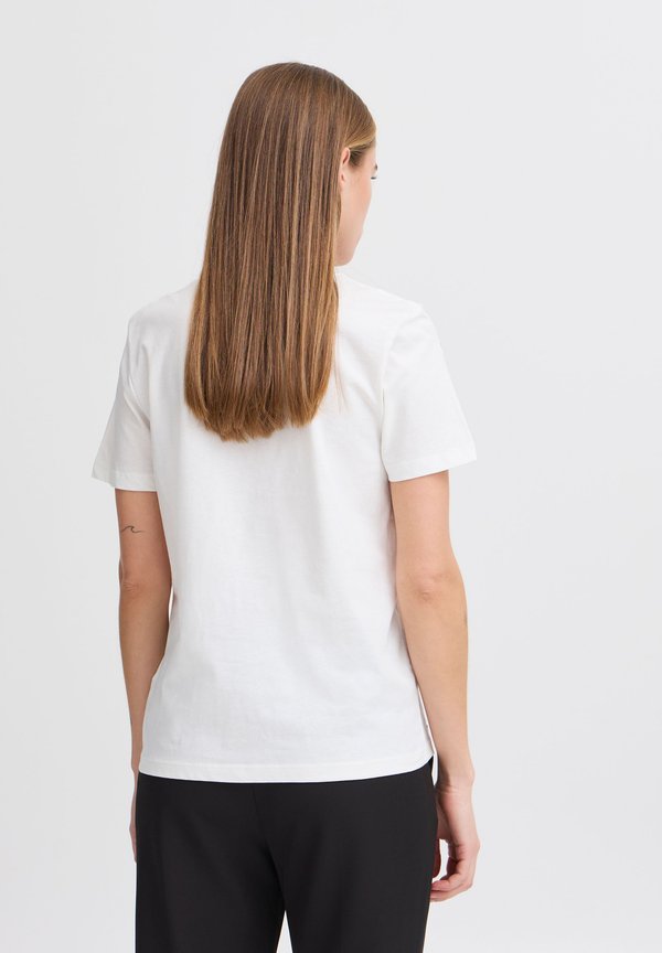 IHCAMINO - Print T-shirt - cloud dancer3