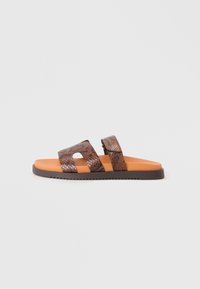 MISSILE - Slip-on sandaler - brown