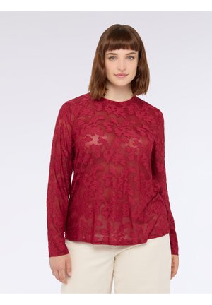 Bluse - rosso