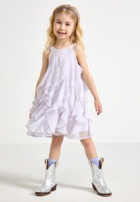 Lindex - WITH FLOUNCES  - Vestito elegante - light dusty lilac Immagine in miniatura 1