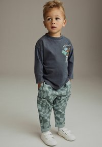 Next LONG SLEEVE- REGULAR FIT - Långärmad tröja - charcoal grey