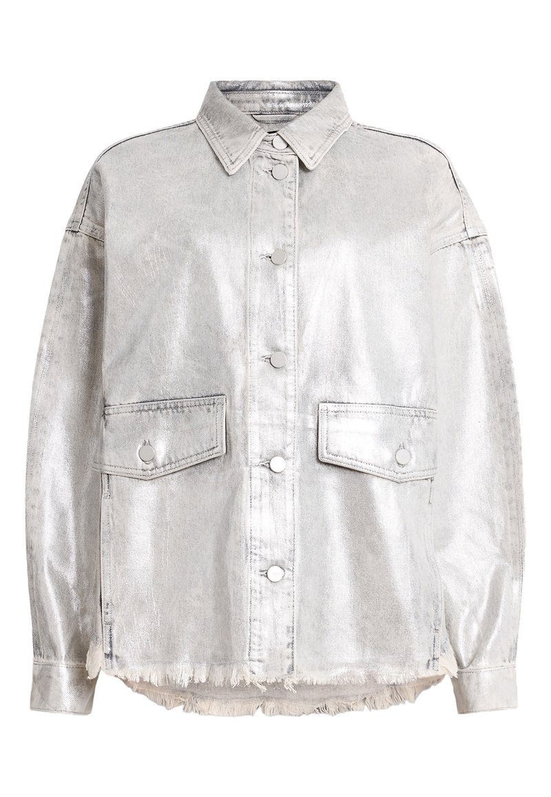 AllSaints Spijkerjas grijs AllSaints Spijkerjas grijs