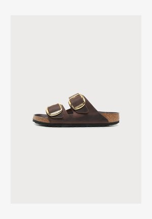 Birkenstock, ARIZONA BIG BUCKLE LEOI , ciemnobrązowy