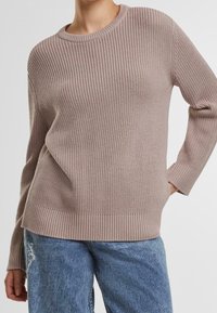 Urban Classics Stickad tröja - light pink