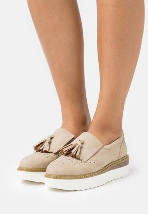 Slip-ons - beige