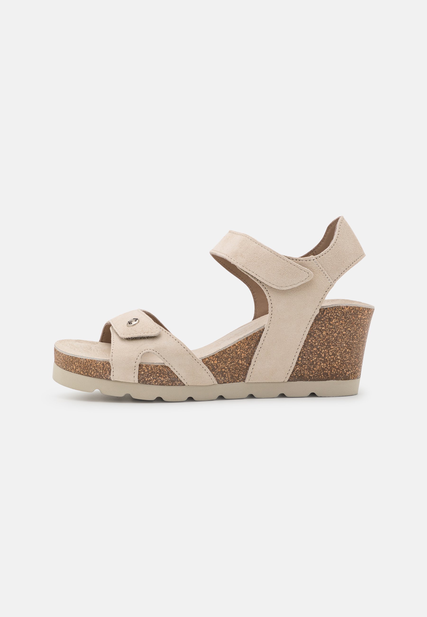 Panama Jack VILA - Sandalen met plateauzool - ice/wit - Zalando.nl