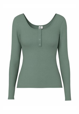 Pieces, PCKITTE LS TOP NOOS BC - Longsleeve - laurel wreath