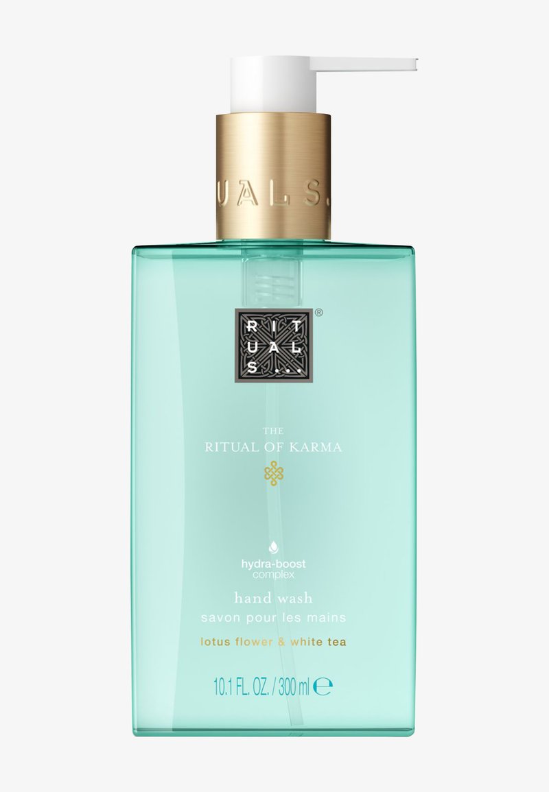 Rituals - HAND WASH - THE RITUAL OF KARMA - DELICATELY SWEET - LOTUS & WHITE TEA - Sapone liquido, Ingrandire