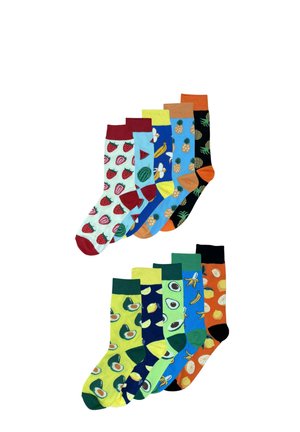 10 PACK COOL FRUITS - Socken - multi coloured