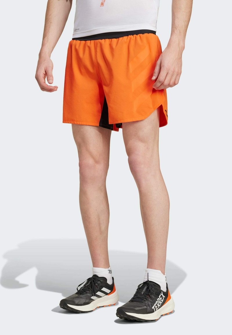 Adidas Terrex TERREX AGRAVIC TRAIL RUNNING SHORTS - Korte broeken - semi impact orange black