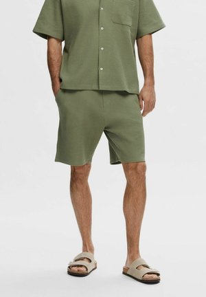 Tracksuit bottoms - light green