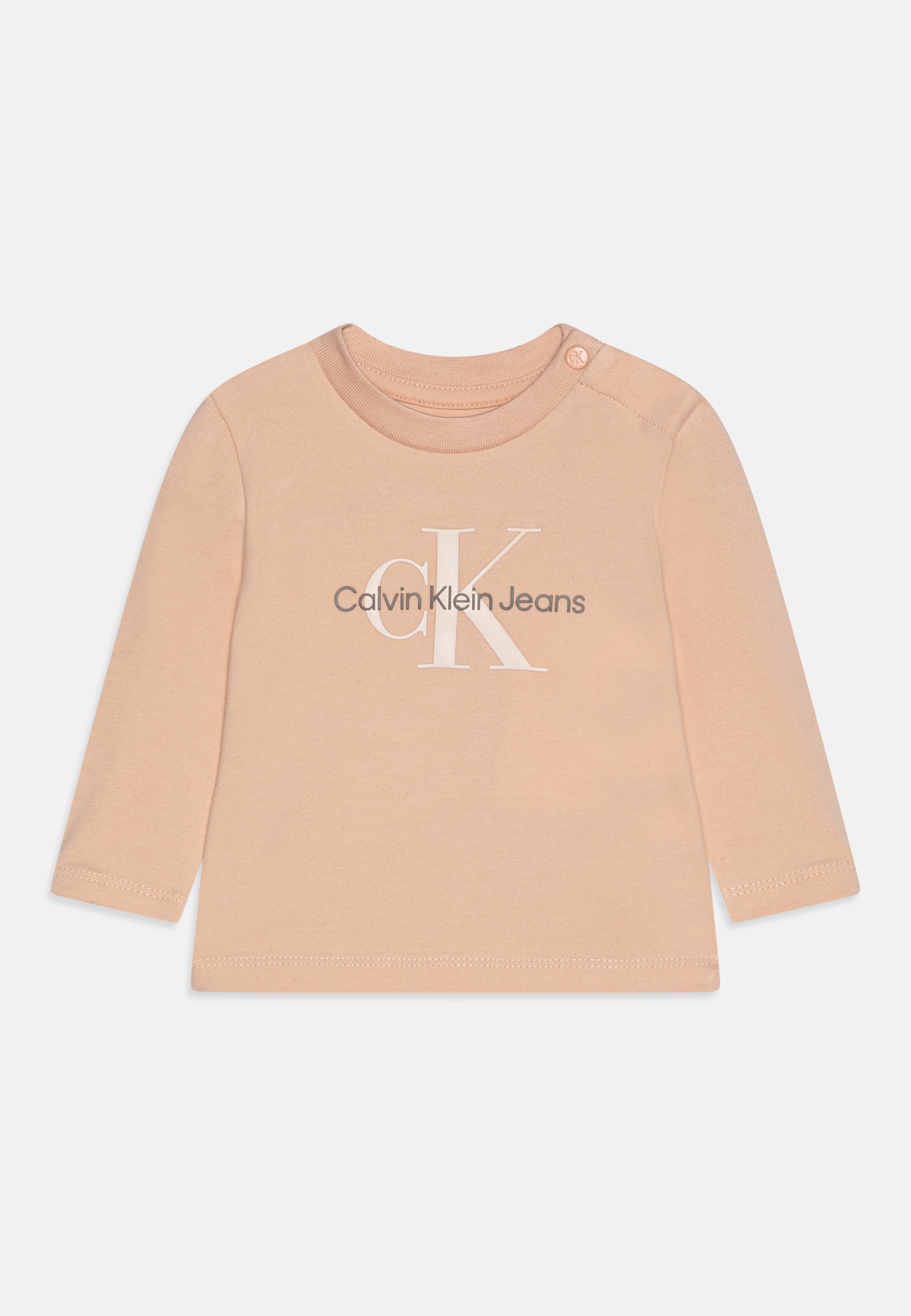Calvin Klein Jeans MONOGRAM UNISEX Long sleeved top meringue