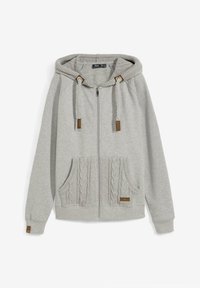 bonprix MIT UND TASCHE - Felpa con zip - grey