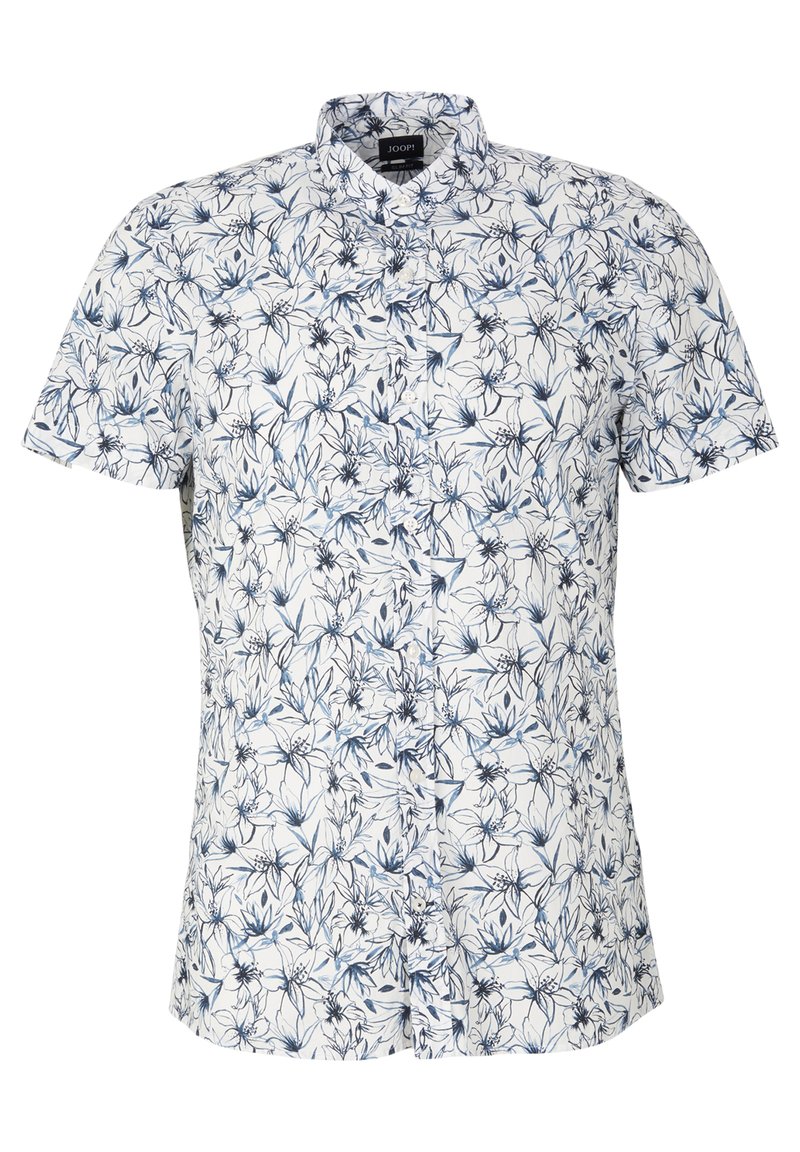 Herren Freizeithemden | JOOP KURZARM Hemd weiß blau gemustert/blau - AB46290 Herren Freizeithemden | JOOP KURZARM Hemd weiß blau gemustert/blau - AB46290