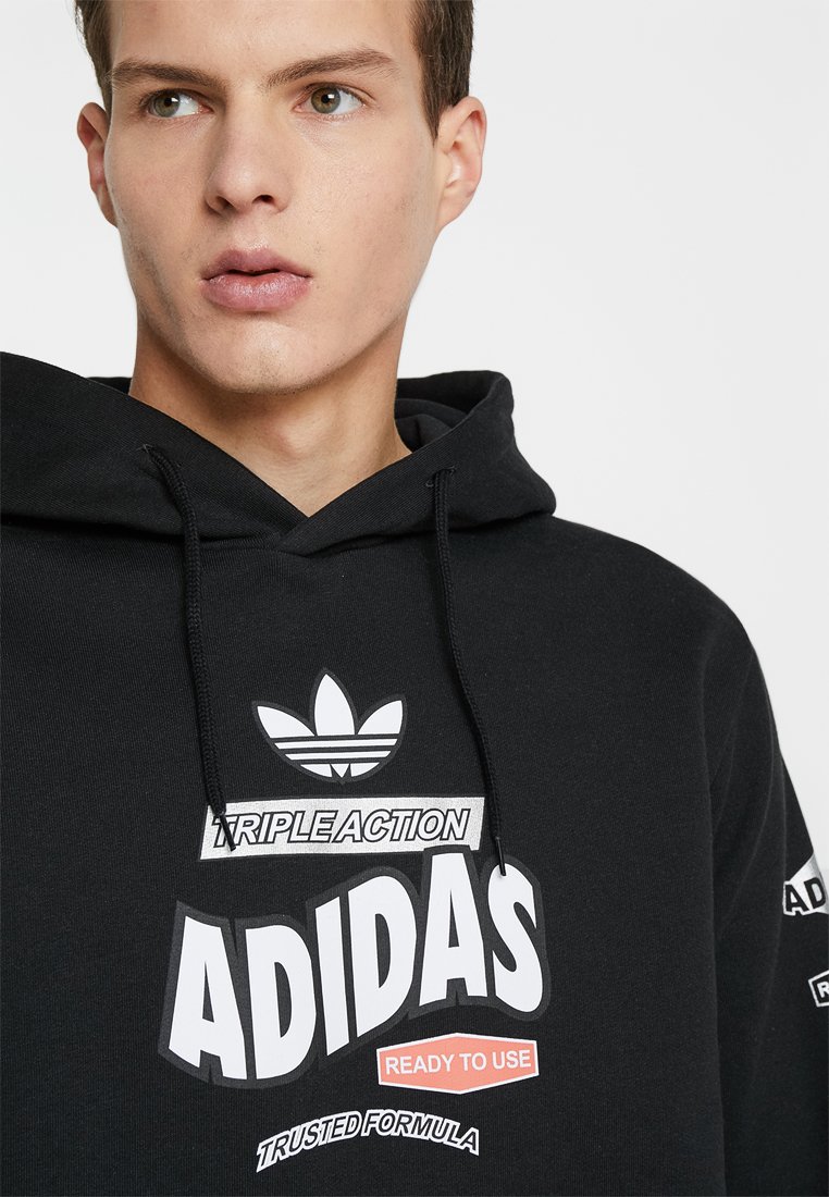 adidas Originals BODEGA HOODIE Kapuzenpullover black adidas Originals BODEGA HOODIE Kapuzenpullover black