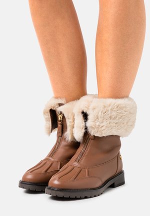 ELMINGTON BOOTS CASUAL - Vinterstøvler - deep saddle tan/natural