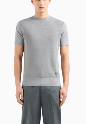 Armani Exchange T-shirt basic - grigio