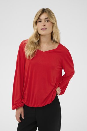 Love Copenhagen CONNIE - Top s dlhým rukávom - high risk red