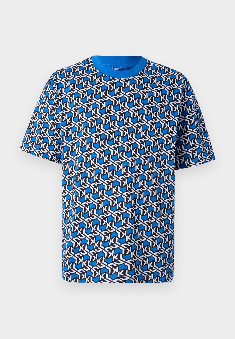 Karl Lagerfeld Jeans T-shirt print blauw