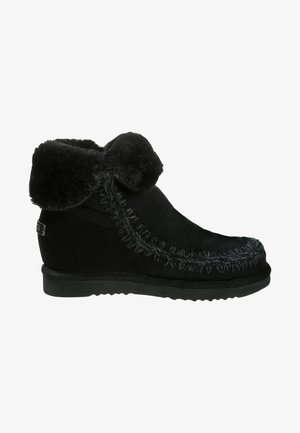Mou ESKIMO - Bottines compensées - black