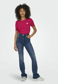 ONLY ONLKITA LIFE NOOS - T-shirt con stampa - granita