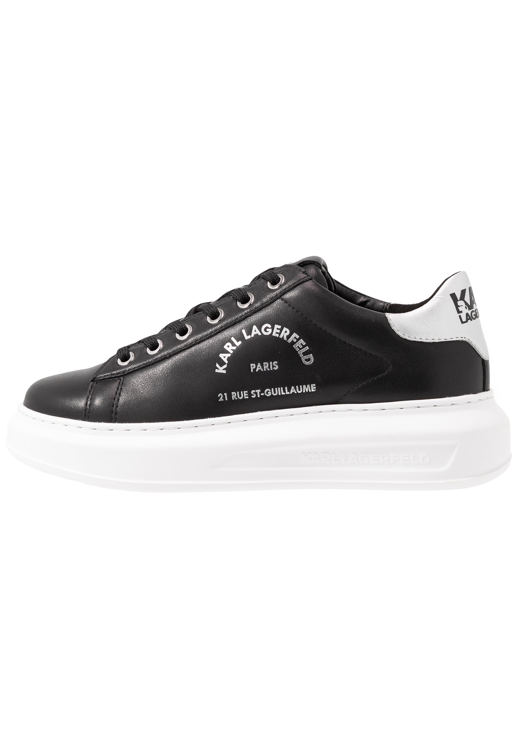 KARL LAGERFELD KAPRI MAISON LACE Sneakers blacksilver KARL LAGERFELD KAPRI MAISON Höga sneakers black Zalando.se