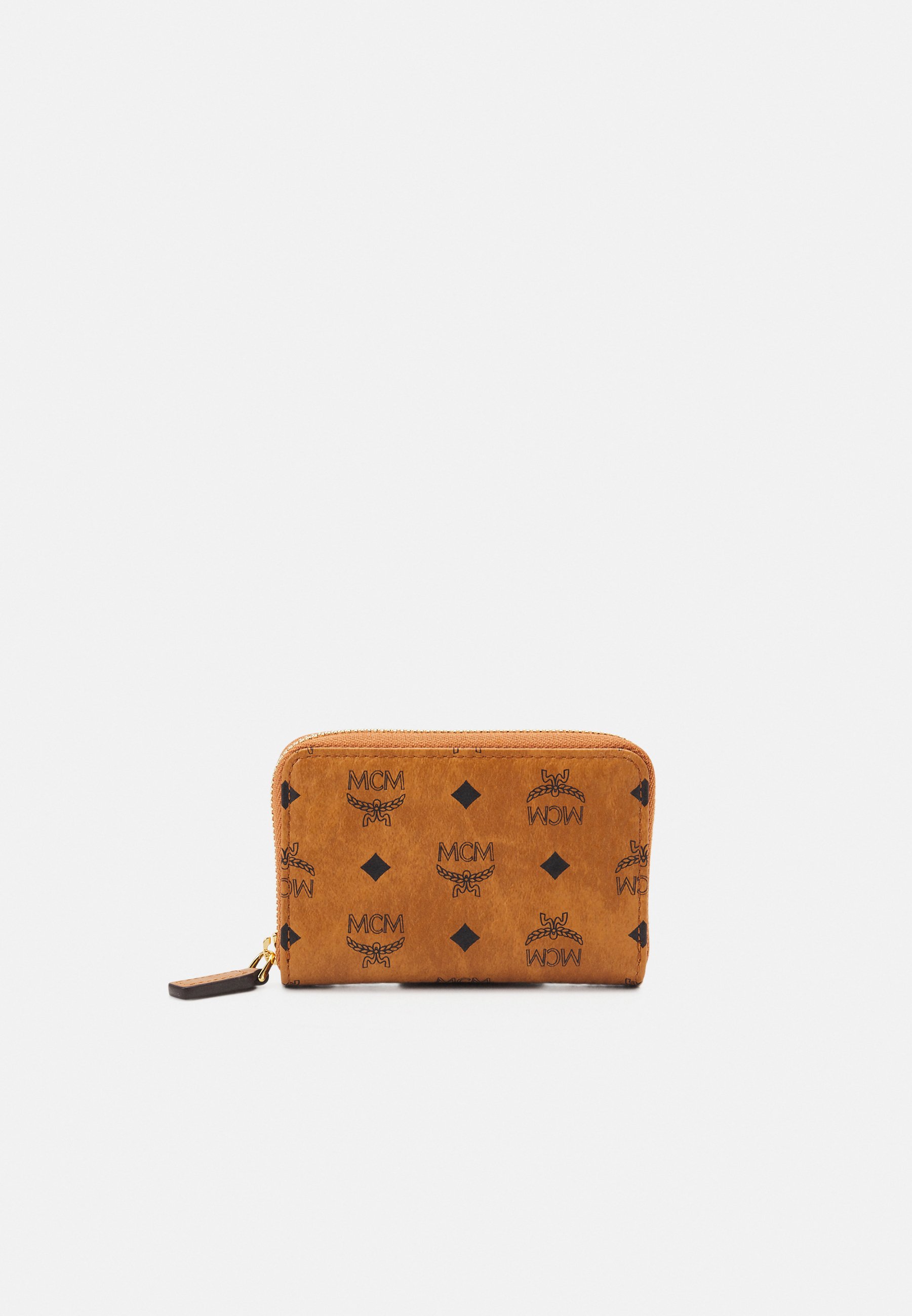 MCM AREN ZIPPED WALLET XMINI - Geldbörse - cognac - Zalando.de